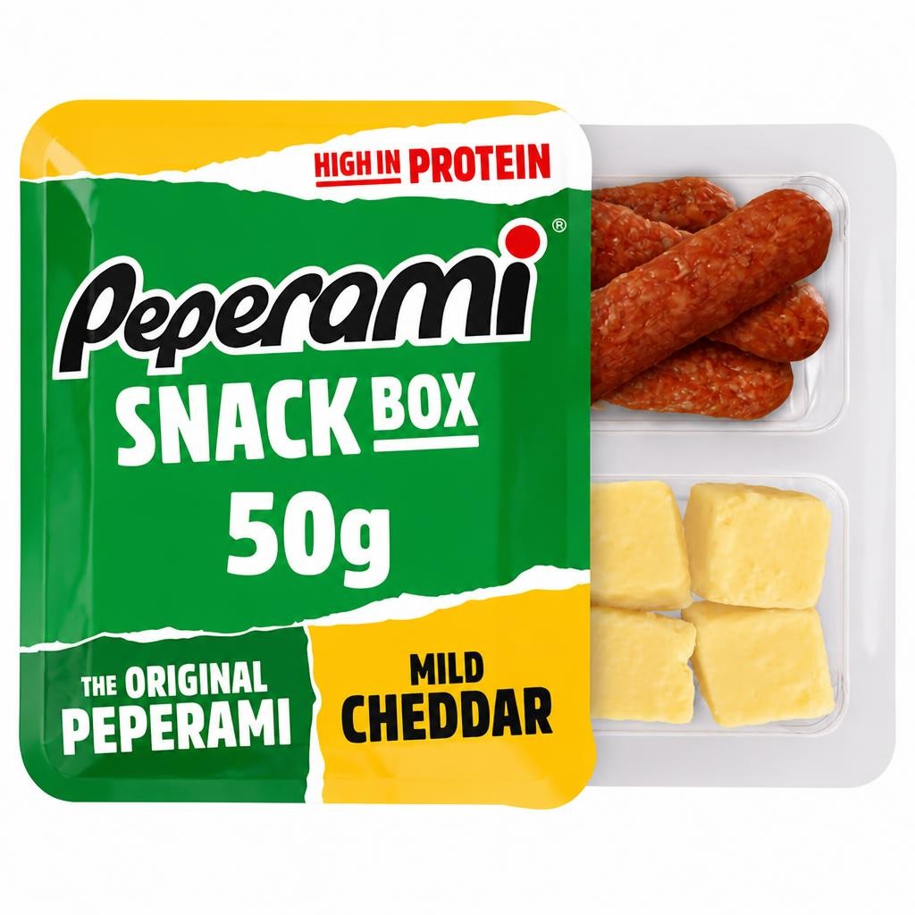 Peperami & Cheese Snack Box 50G