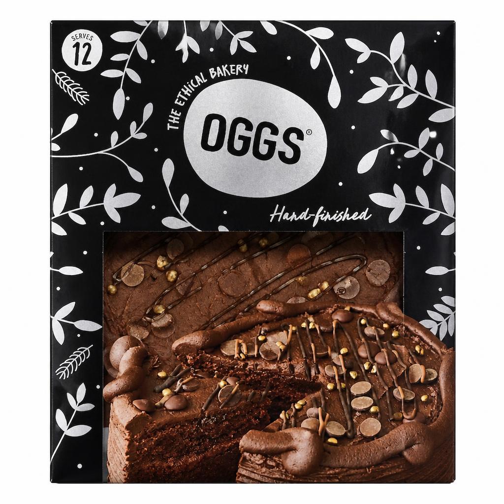 OGGS Rich, Velvety Chocolate Fudge Cake