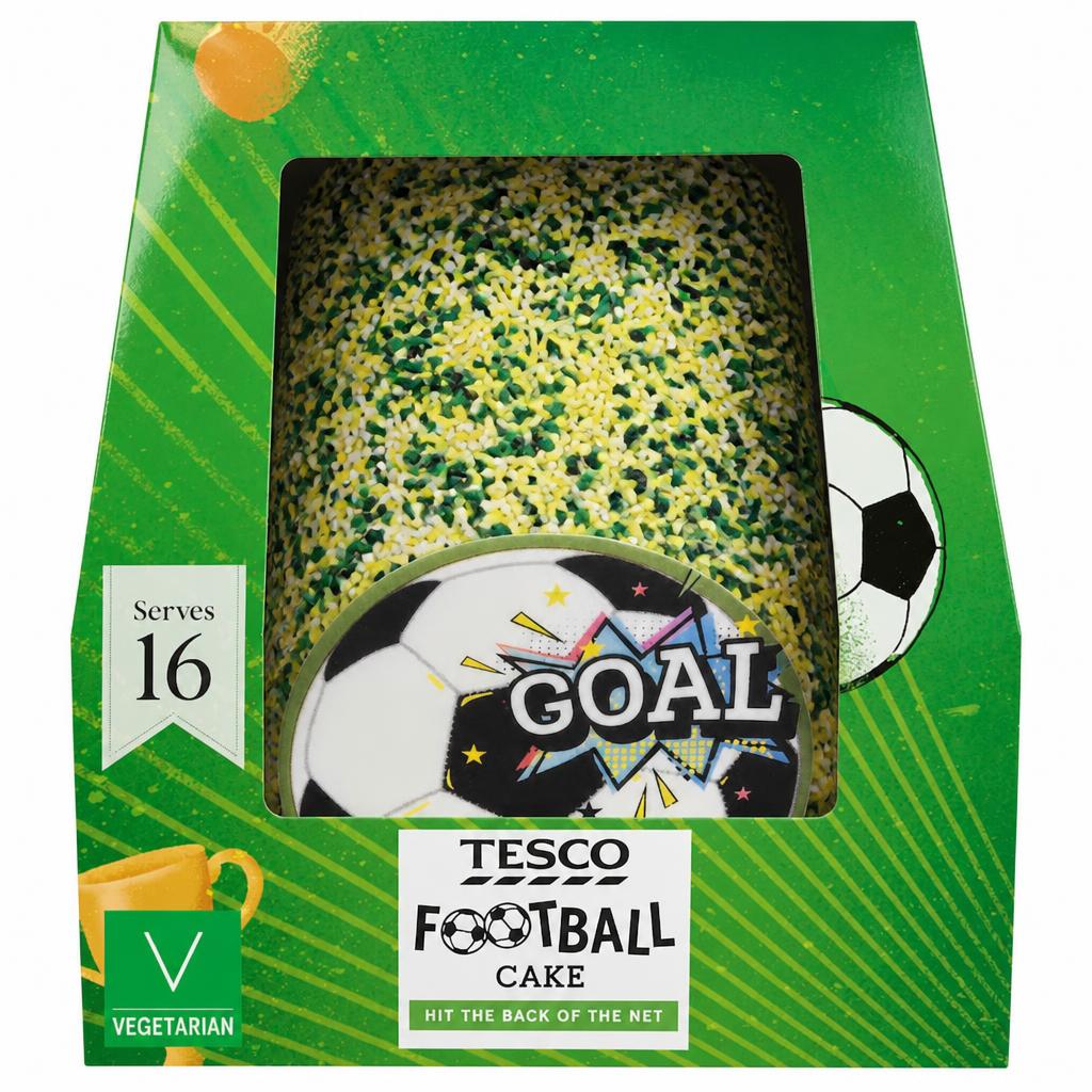 Tesco Football Cake
