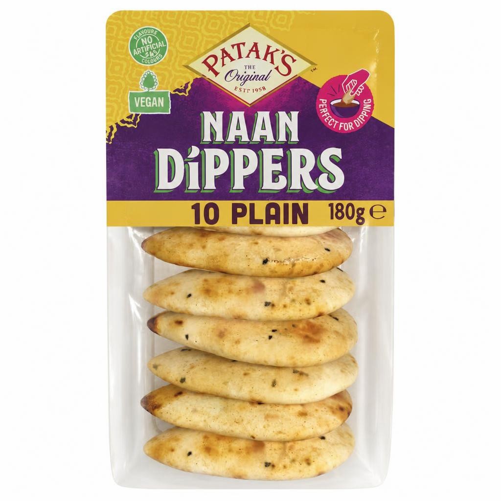 Patak's Mini Naan Dippers 180g