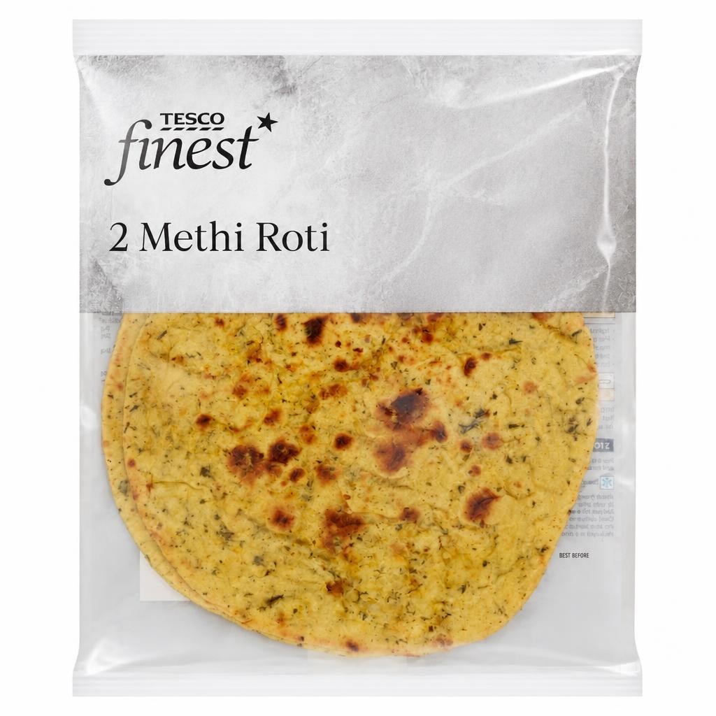 Tesco Finest 2 Methi Roti