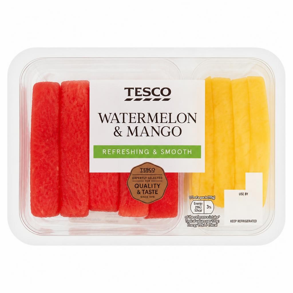 Tesco Watermelon & Mango 230G