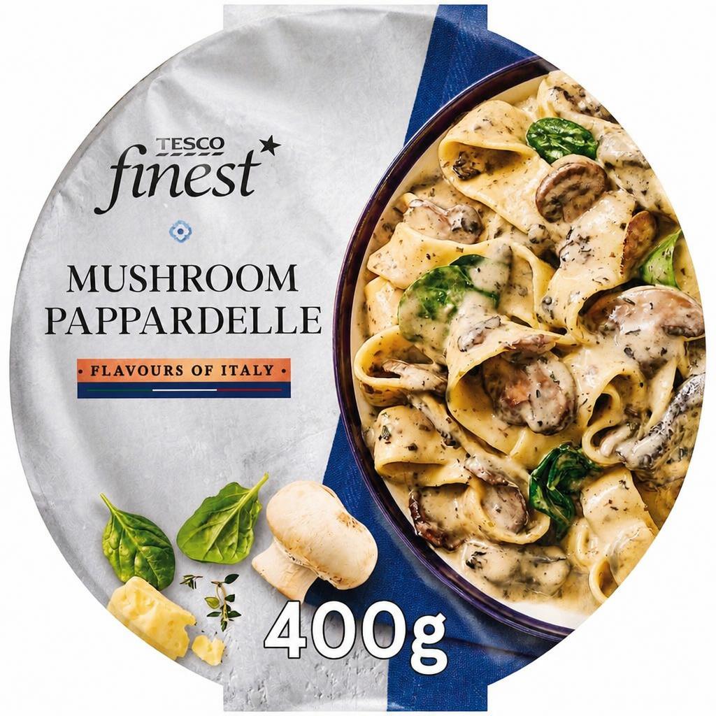 Tesco Finest Mushroom Pappardelle 400G