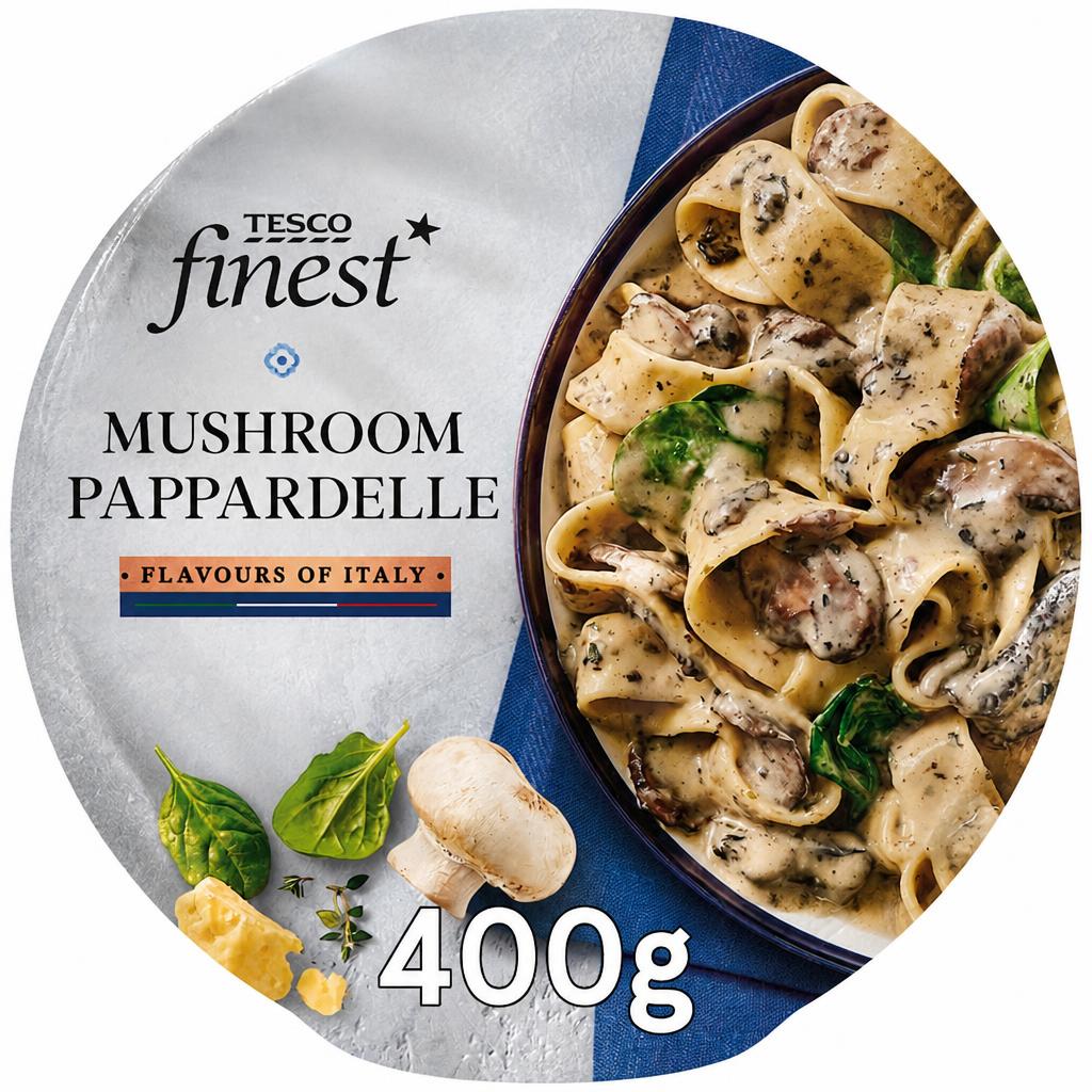 Tesco Finest Mushroom Pappardelle 400G