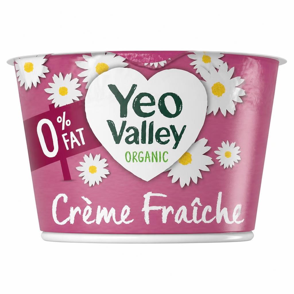 Yeo Valley Organic Fat Free Creme Fraiche 200G