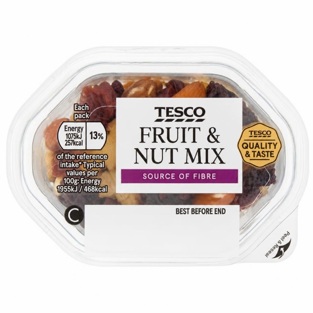 Tesco Fruit & Nut Snack Pot 55G