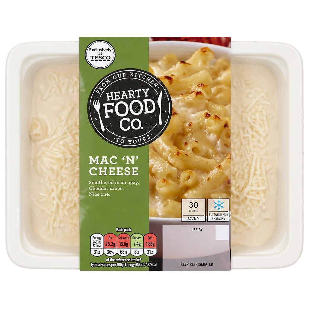 Hearty Food Company Mac 'N' Cheese 400G