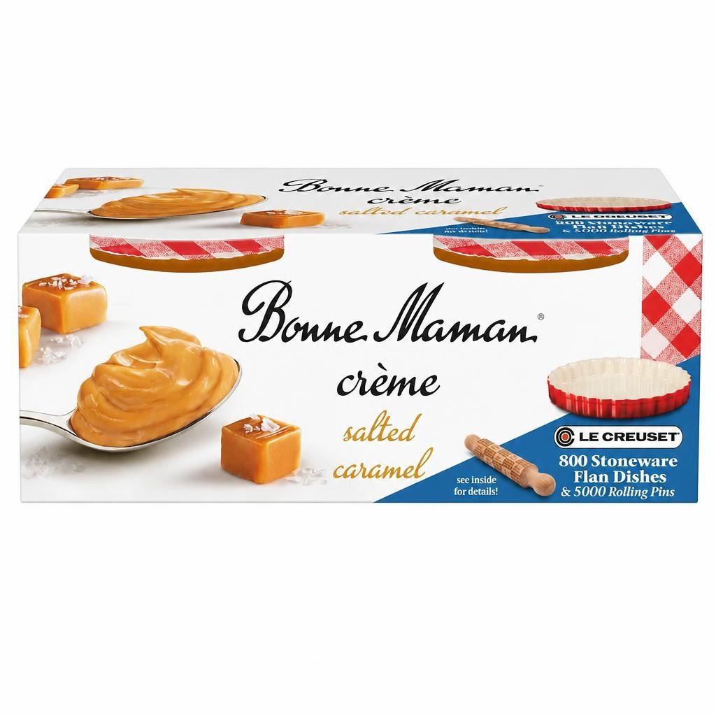 Bonne Maman Salted Caramel Creme 2 x 90g