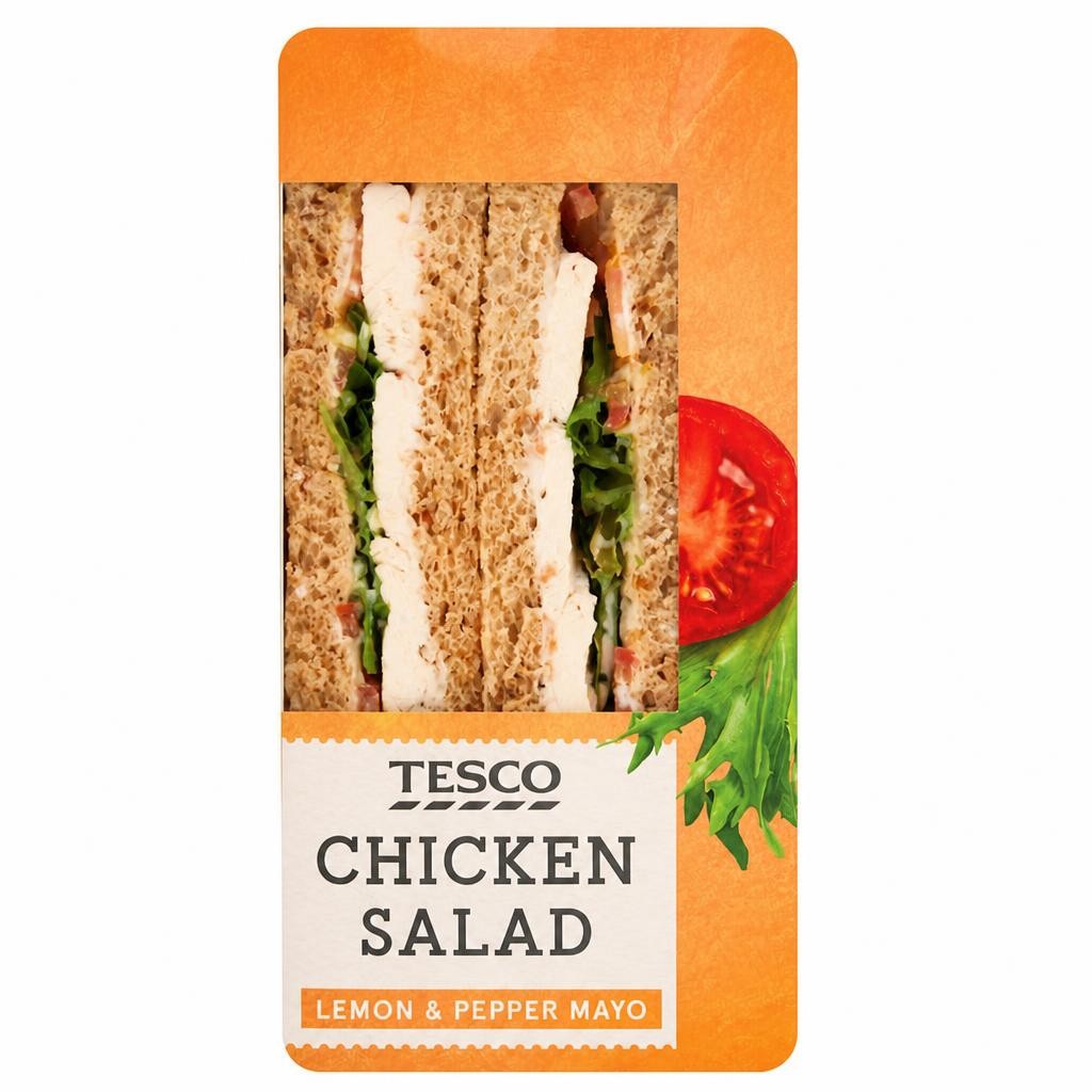 Tesco Chicken Salad Sandwich