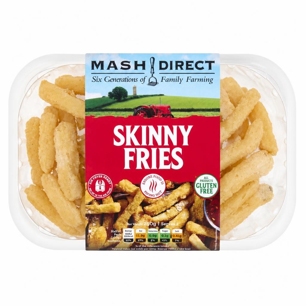 Mash Direct Skinny Fries 250G