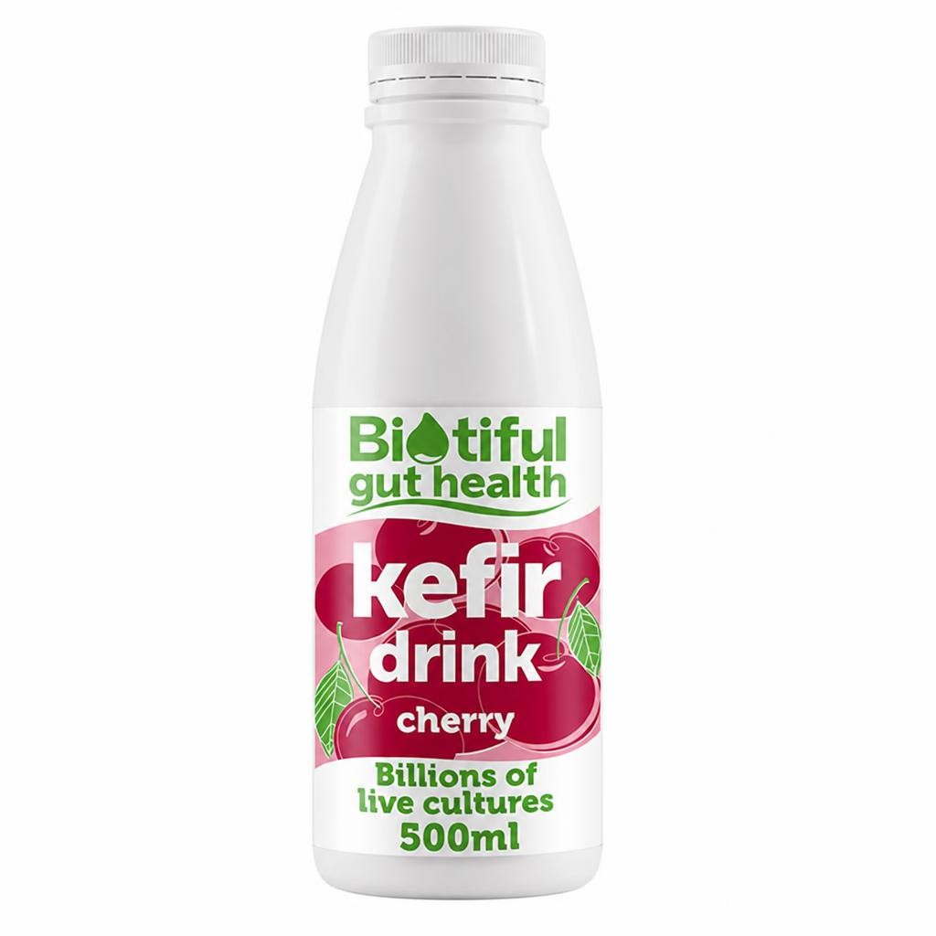 Biotiful Gut Health Kefir Milk Drink Cherry 500ml