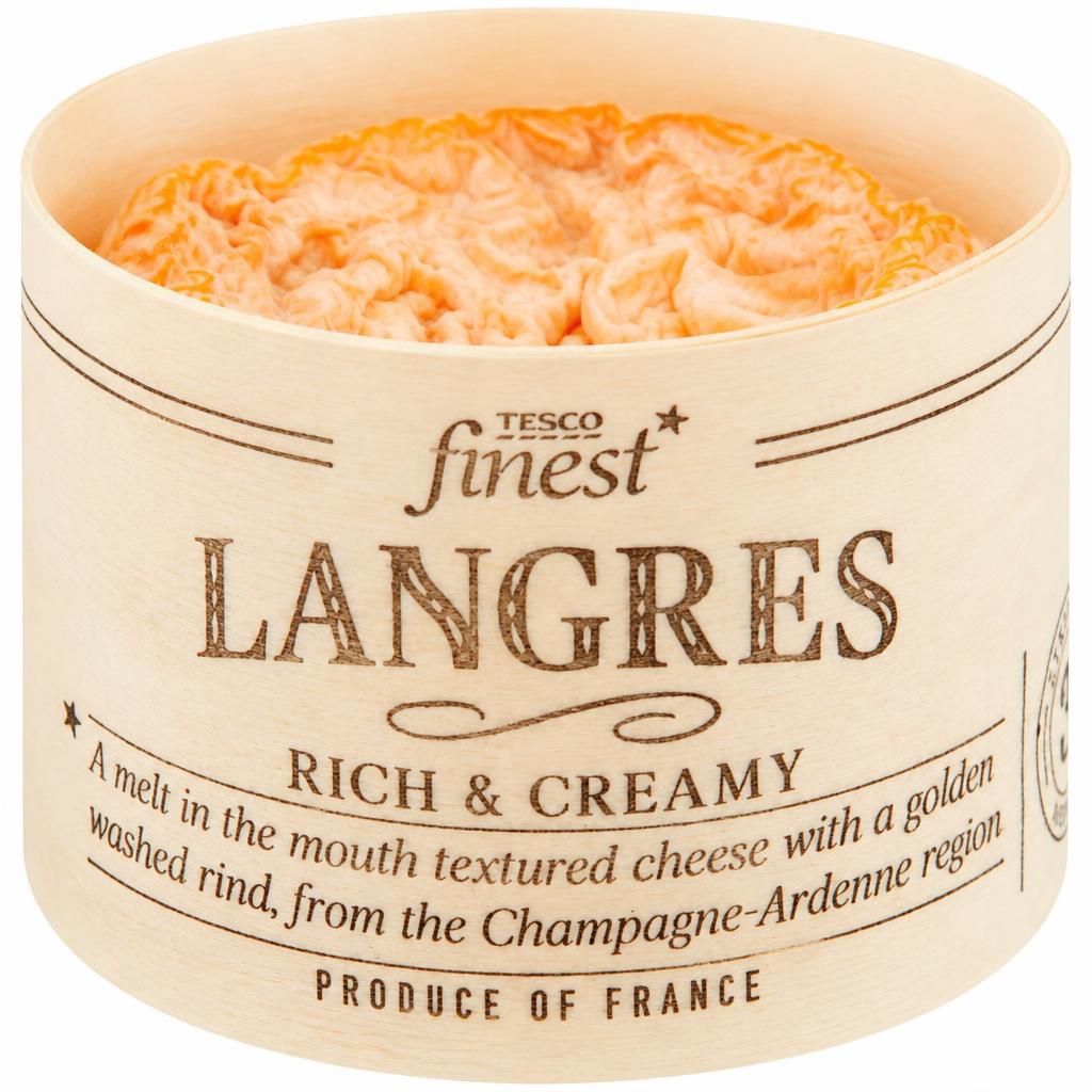 Tesco Finest Langres Soft Cheese 180 G