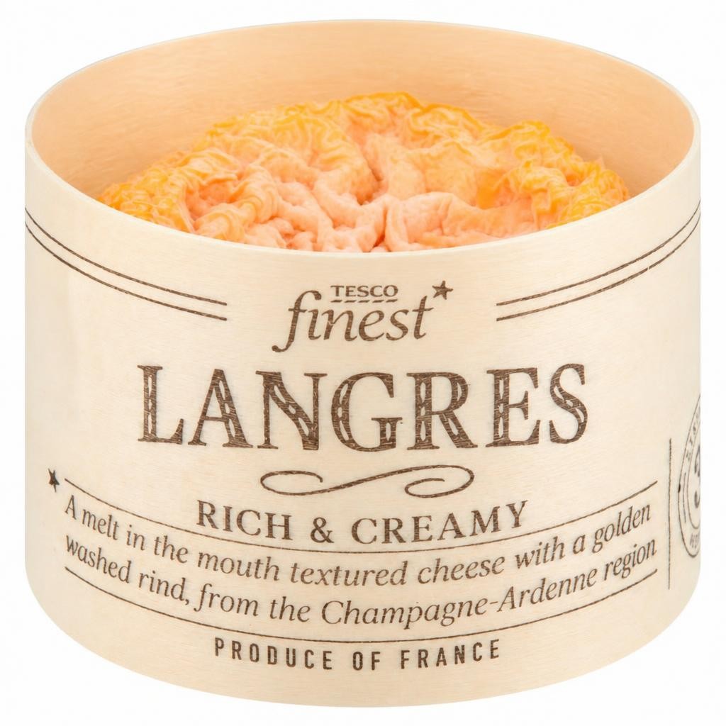 Tesco Finest Langres Soft Cheese 180 G