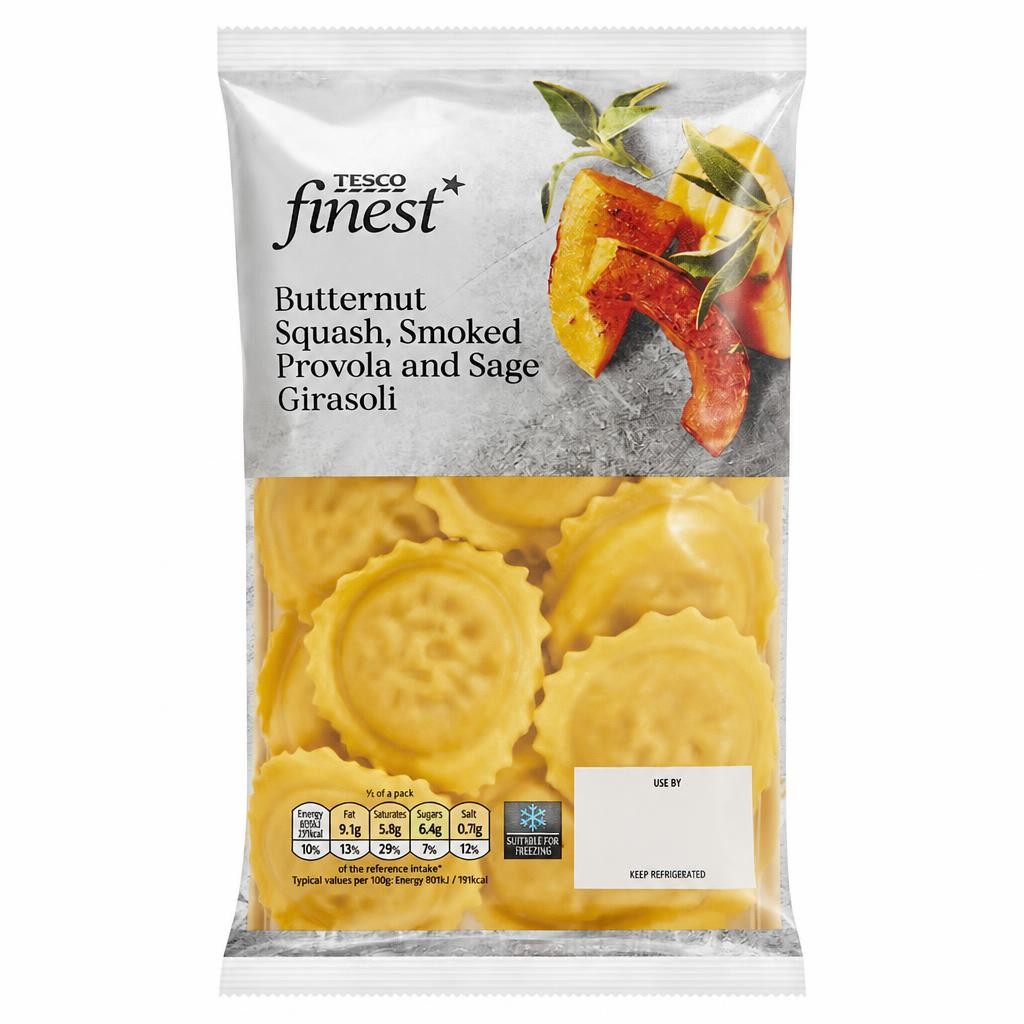 Tesco Finest Butternut Squash & Provola Girasoli 250G