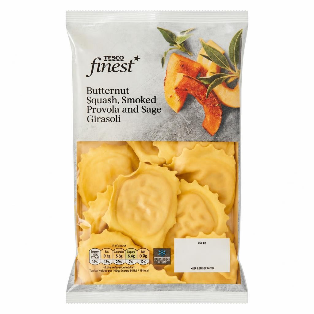 Tesco Finest Butternut Squash & Provola Girasoli 250G