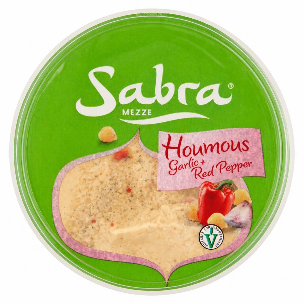Sabra Houmous Garlic Red Pepper 200G