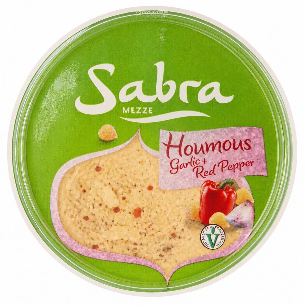 Sabra Houmous Garlic Red Pepper 200G