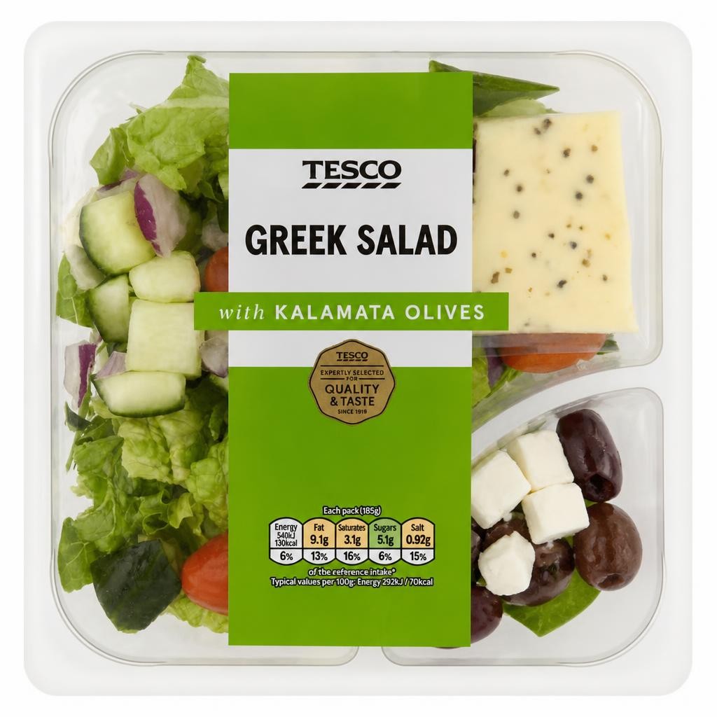 Tesco Greek Salad 185G