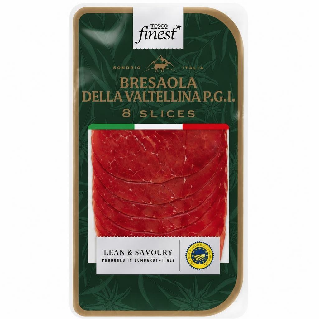 Tesco Finest Bresaola 8 Slices 70G