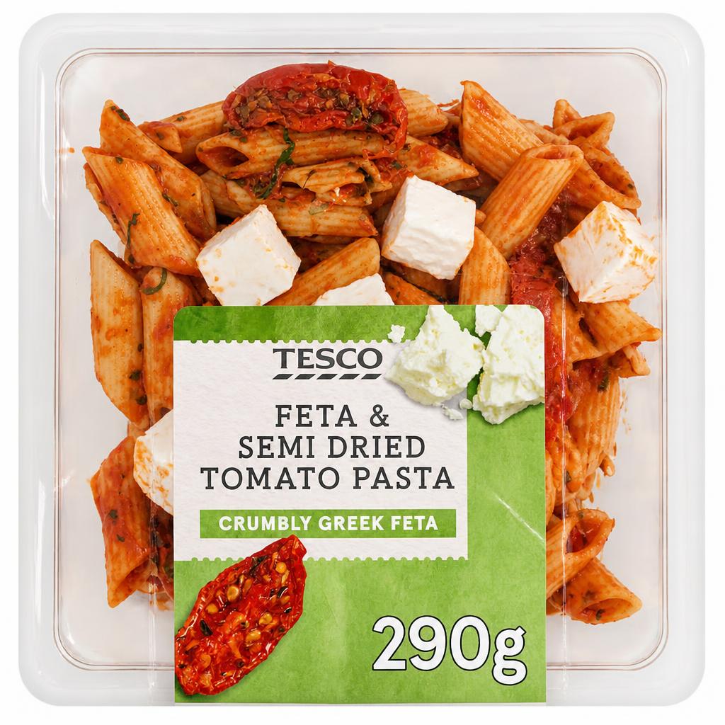 Tesco Feta Semi Dried Tomato Pasta 290G