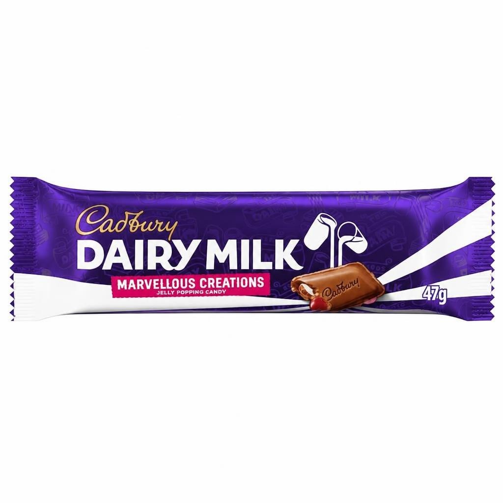 Cadbury Dairy Milk Marvellous Creations Jelly Candy Bar 47G