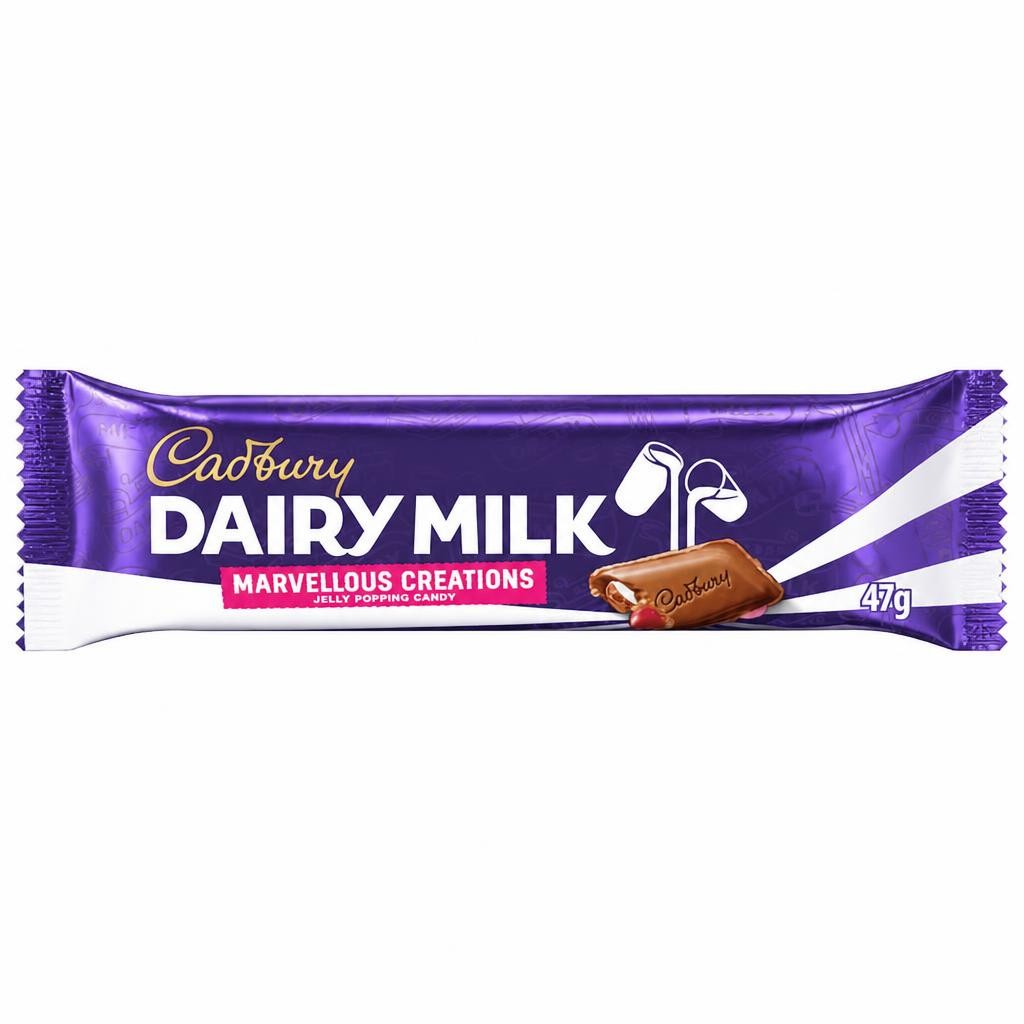 Cadbury Dairy Milk Marvellous Creations Jelly Candy Bar 47G