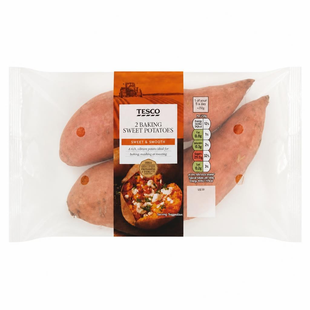 Tesco Baking Sweet Potatoes 2 Pack