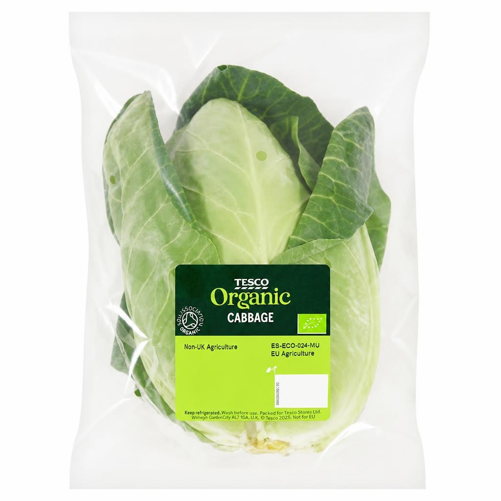 Tesco Organic Seasonal Cabbage