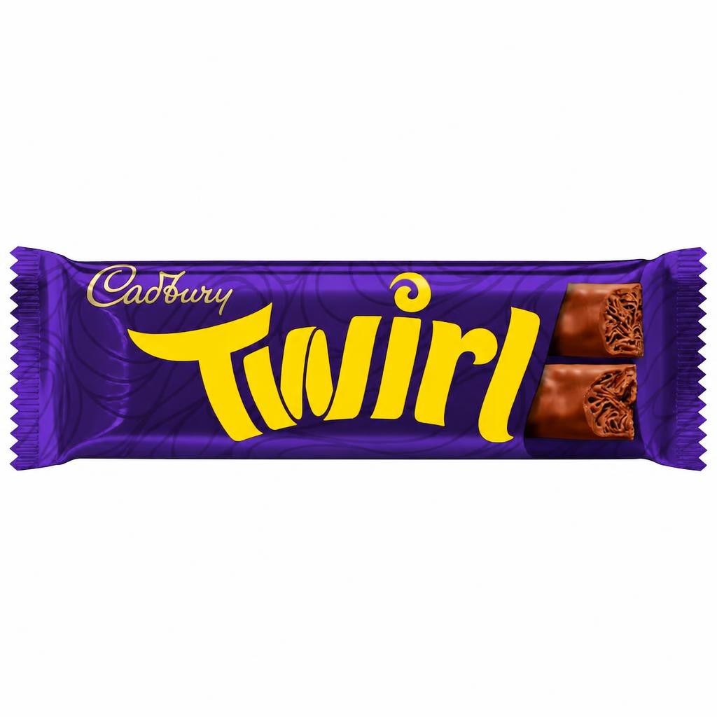 Cadbury Twirl Chocolate Bar Single 43g