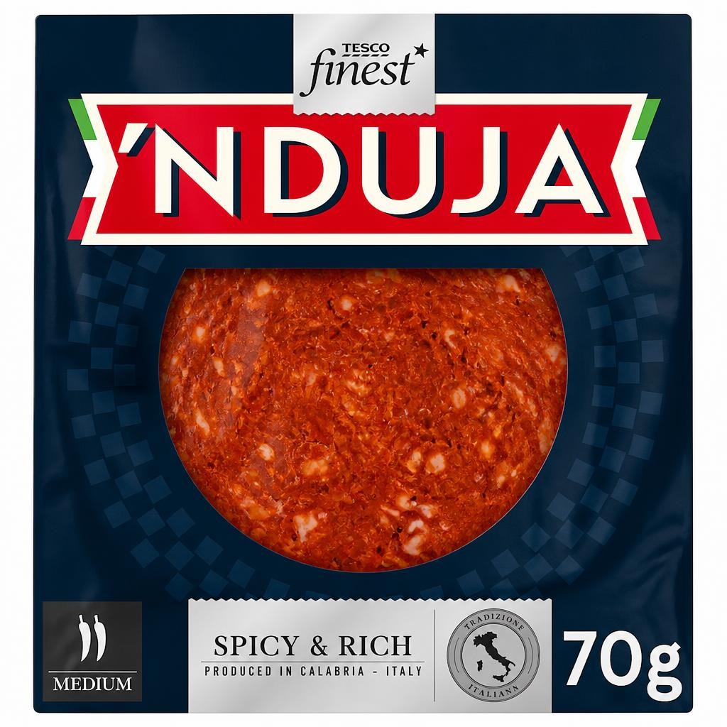 Tesco Finest Nduja 70G