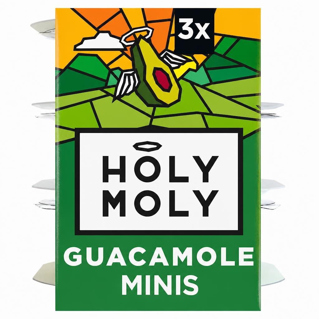 Holy Moly Guacamole Original 3 x 57g