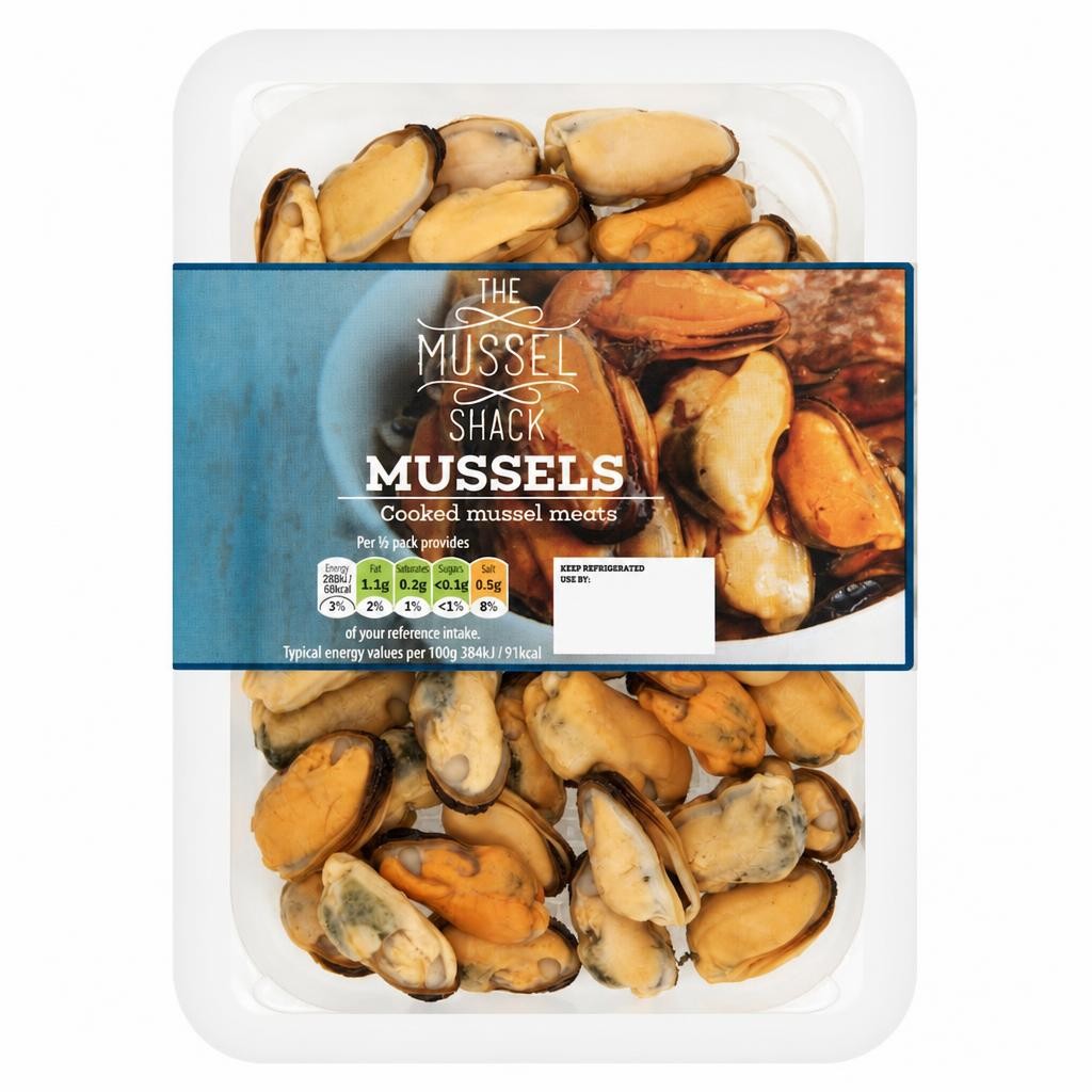 The Mussel Shack Cooked Mussel Meats 150G
