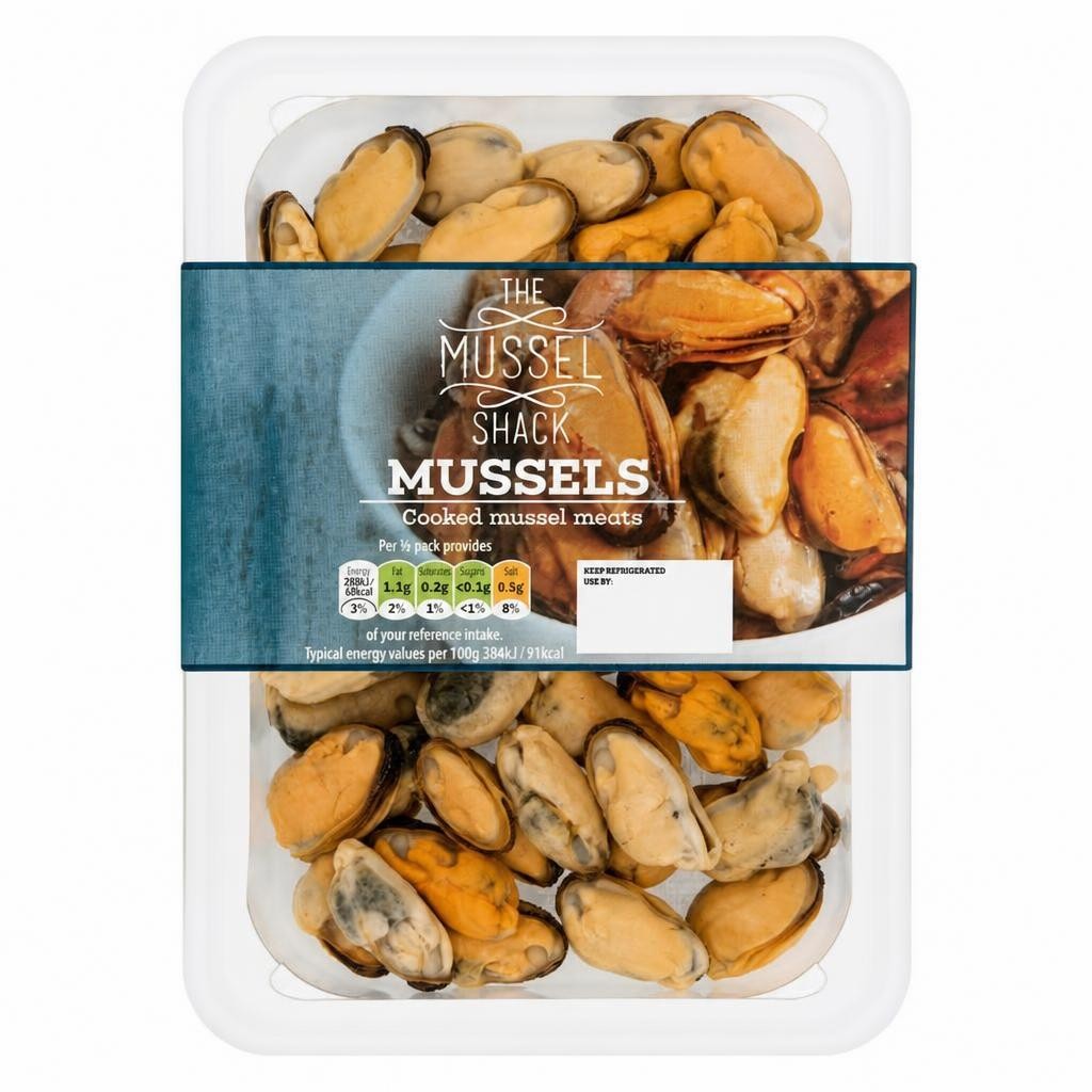 The Mussel Shack Cooked Mussel Meats 150G