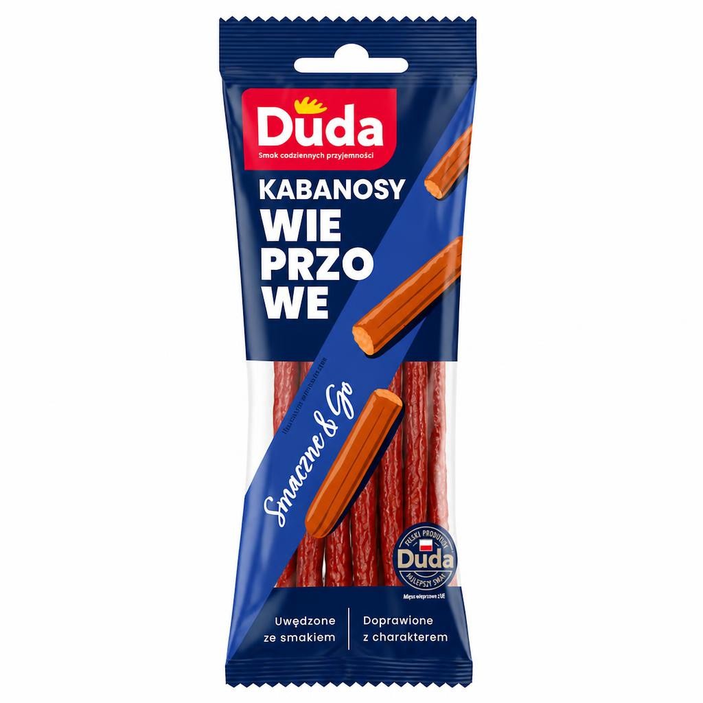 Duda Kabanosy Wieprz Owe Pork Sausage 95G