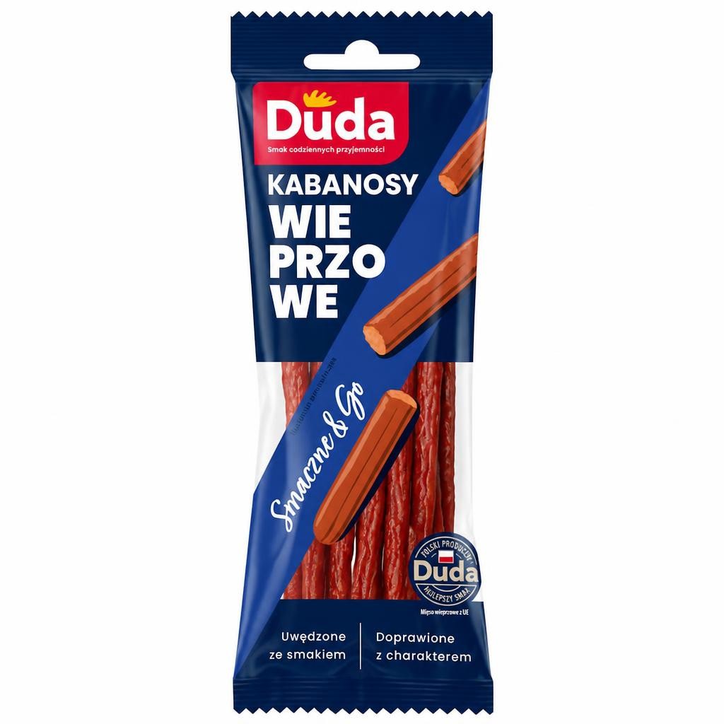 Duda Kabanosy Wieprz Owe Pork Sausage 95G