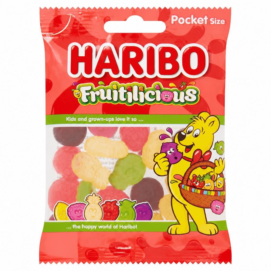 Haribo Fruitilicious 42G