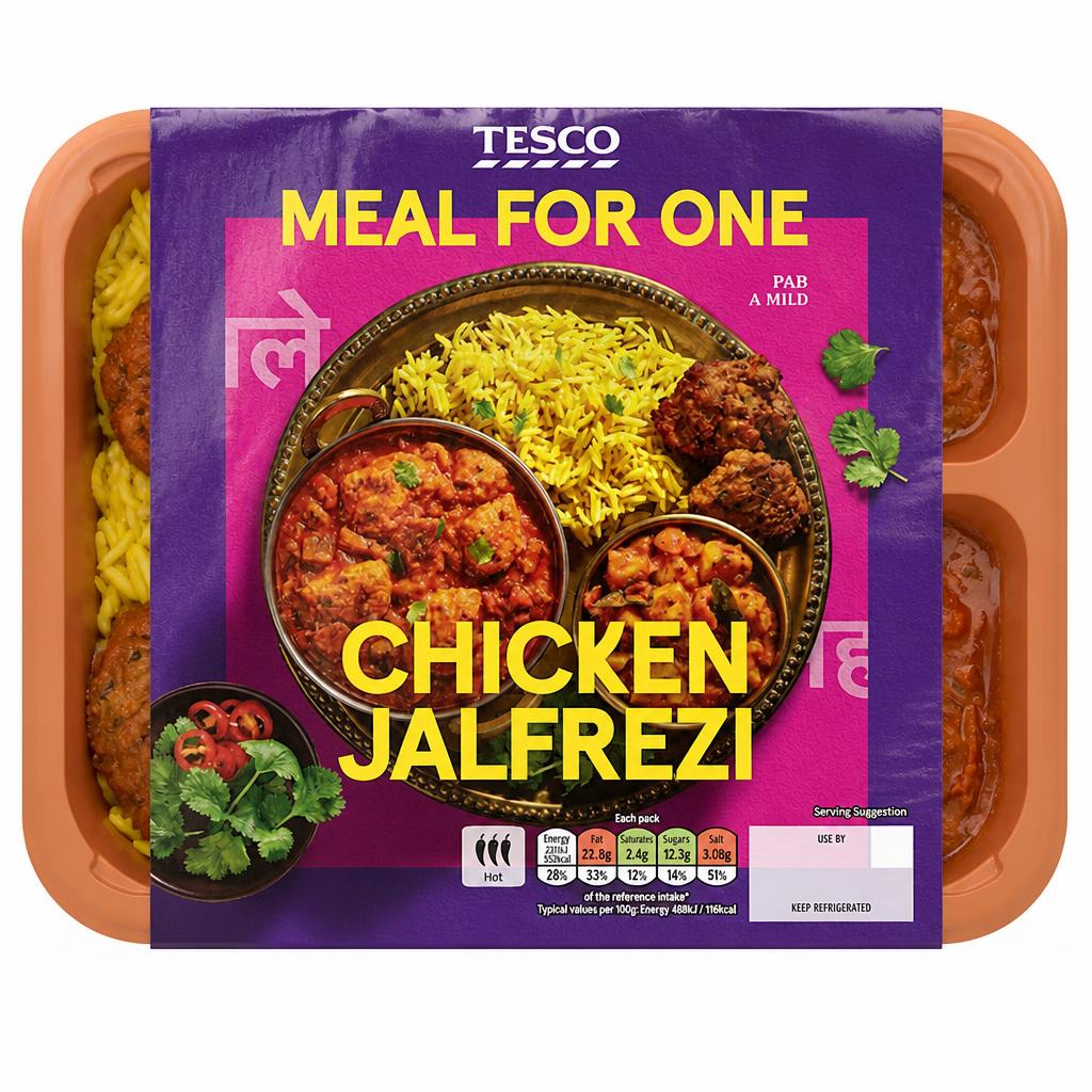 Tesco Meal For One Chicken Jalfrezi 500g