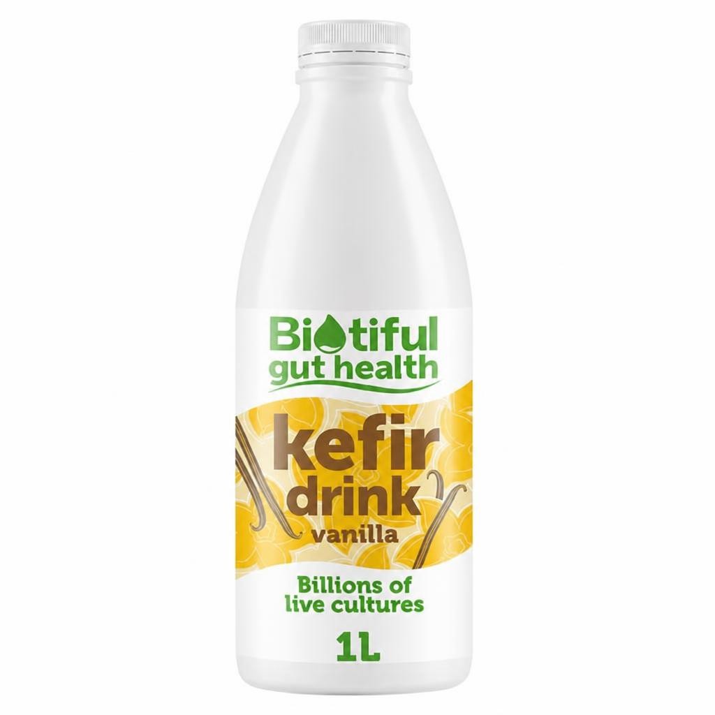 Biotiful Gut Health Kefir Milk Drink Vanilla 1 Litre