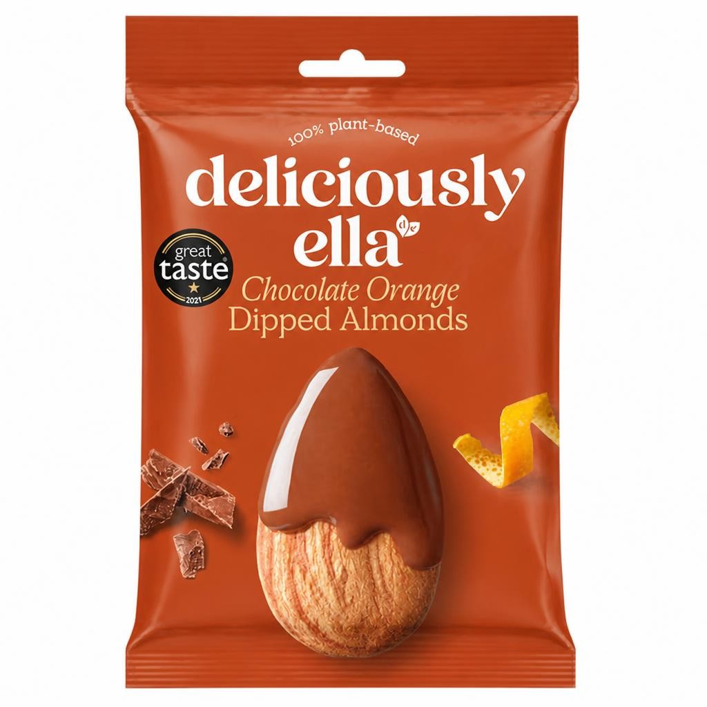 Deliciously Ella Chocolate Orange Dipped Almonds 27g