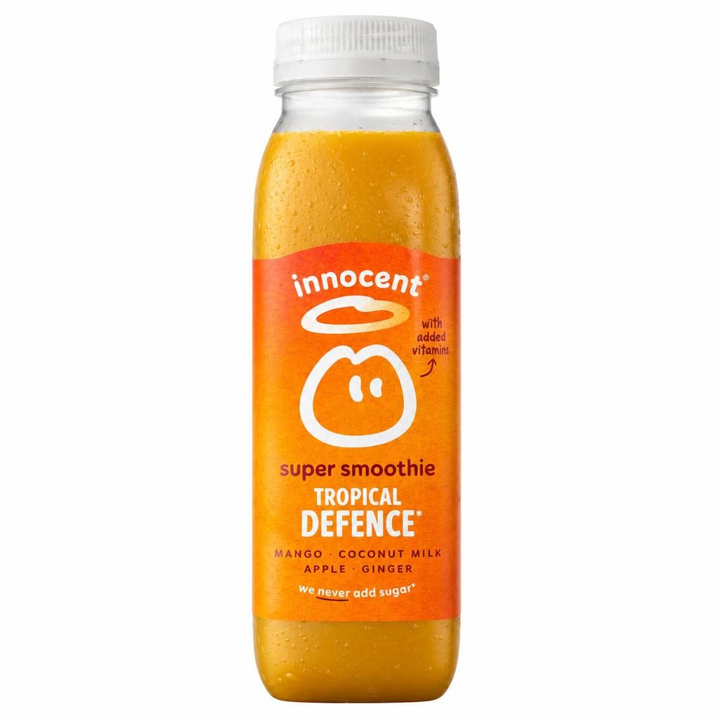 Innocent Super Smoothie Tropical Defence Mango, Coconut Milk, Apple & Ginger with Vitamins 300ml
