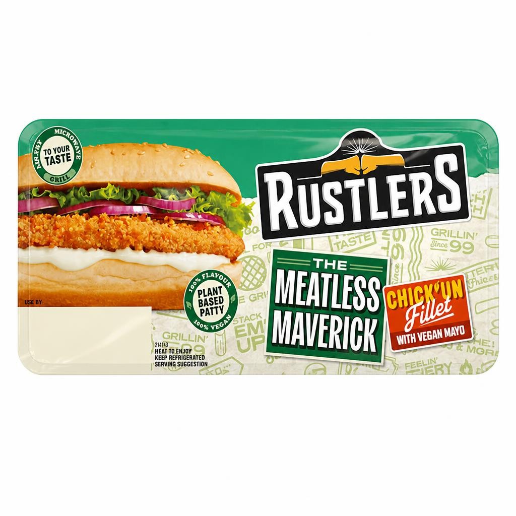 Rustlers Meatless Chick Un Fillet 162G