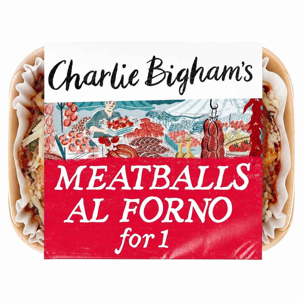 Charlie Bigham's Meatballs Al Forno 325G