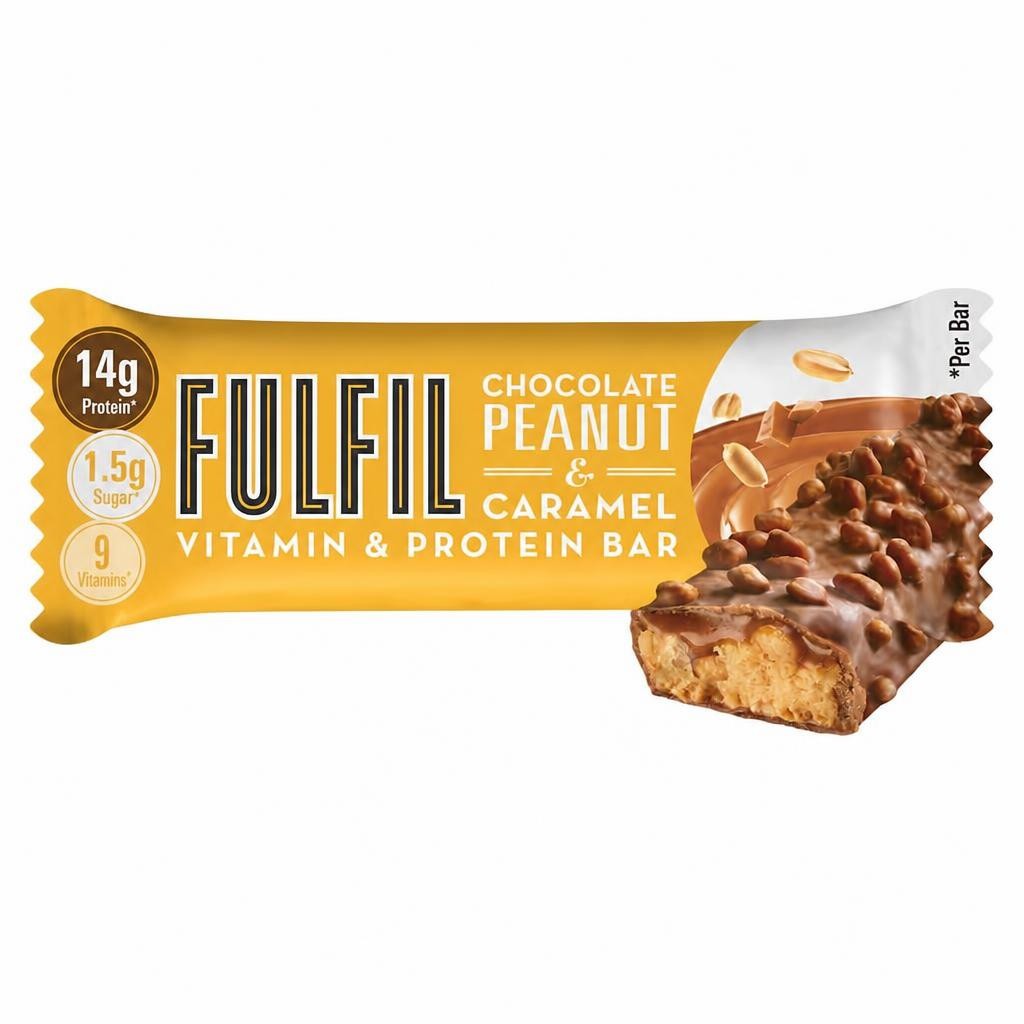 Fulfil Peanut & Caramel Vitamin & Protein Bar 40G
