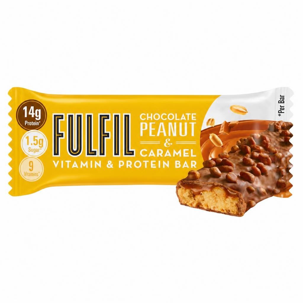 Fulfil Peanut & Caramel Vitamin & Protein Bar 40G