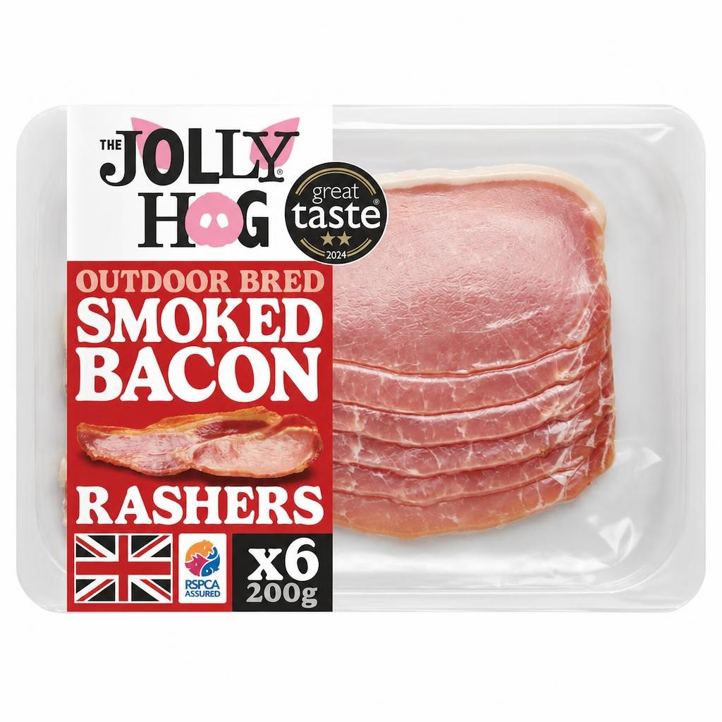 Jolly Hog Smoked Bacon 200G