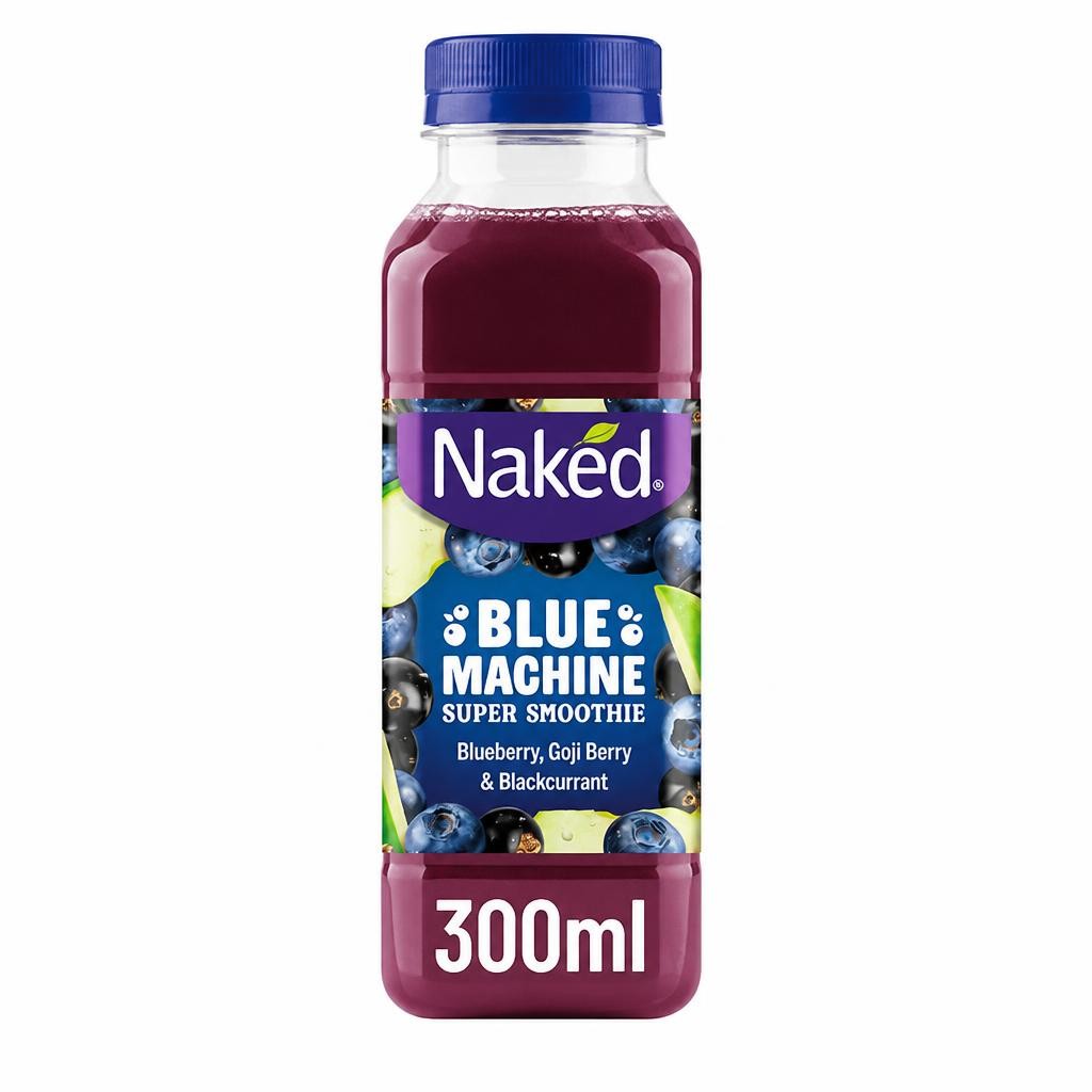 Naked Blue Machine Blueberry Smoothie 300Ml