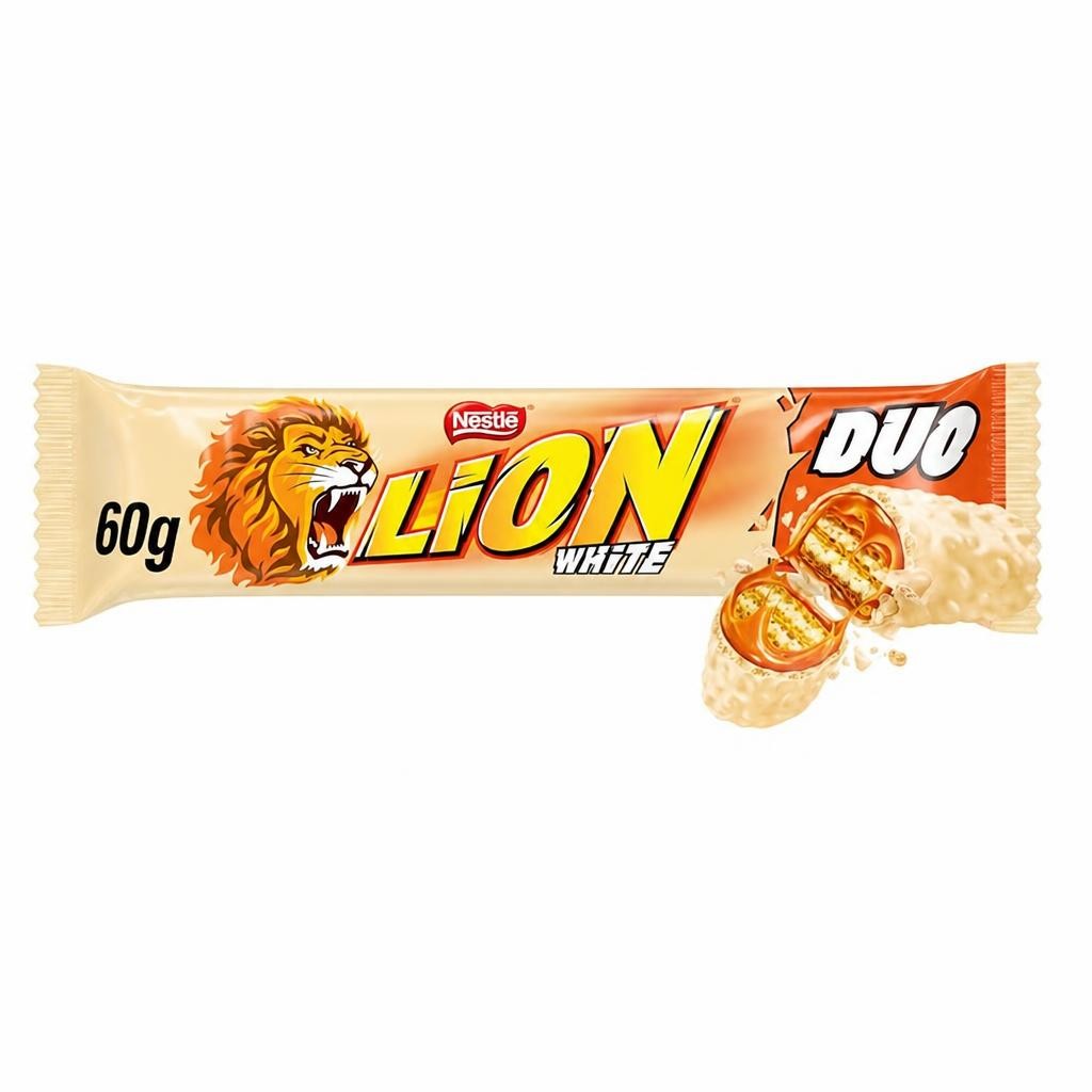 Lion White Duo Chocolate Bar 60g