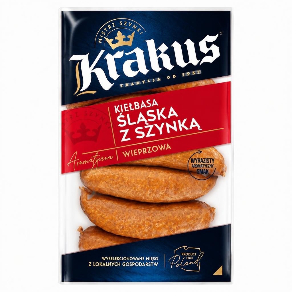 Krakus Kielbasa Slaska 550G