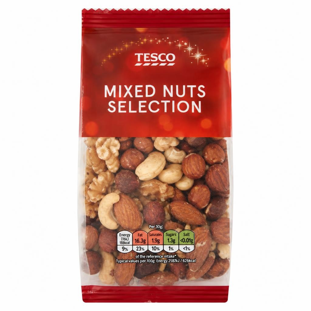 Tesco Mixed Nuts 225G