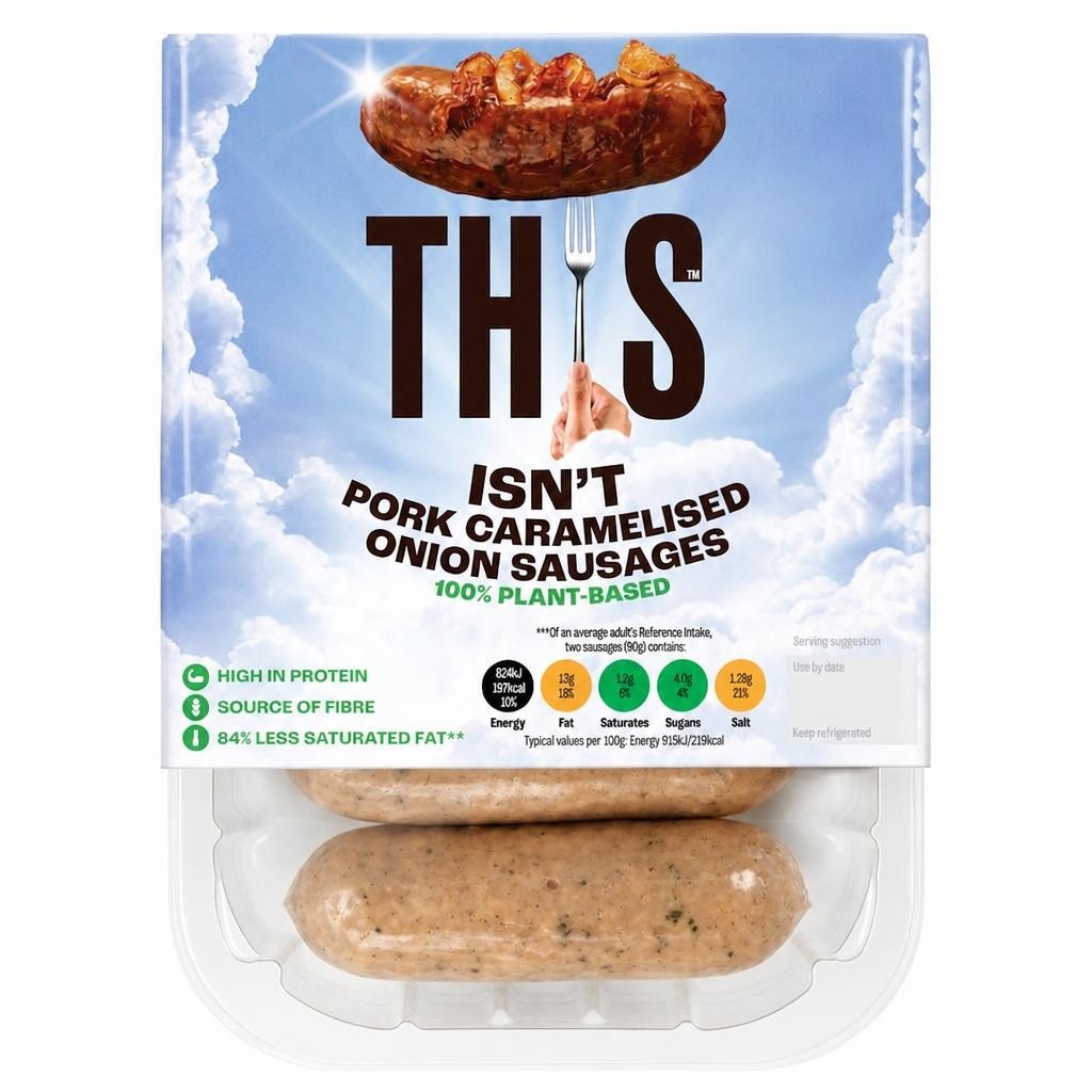 This Isn't Pork Plant-Based Onion Sausages 270G